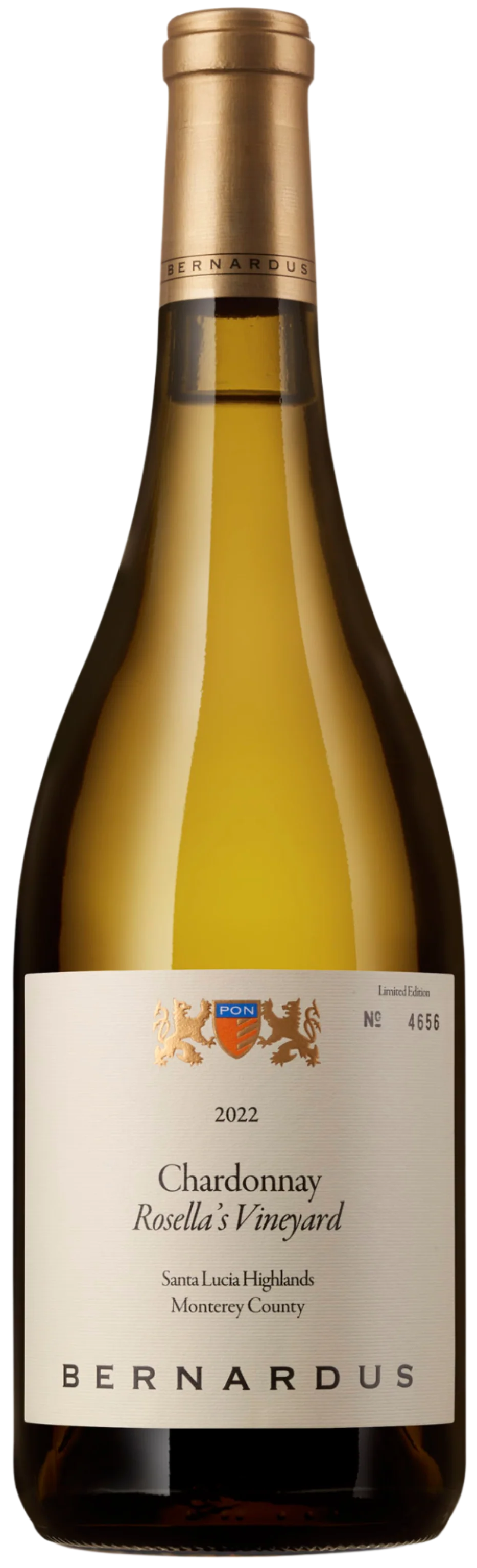 Bernardus 2015 Rosella's Vineyard Chardonnay (Santa Lucia Highlands)