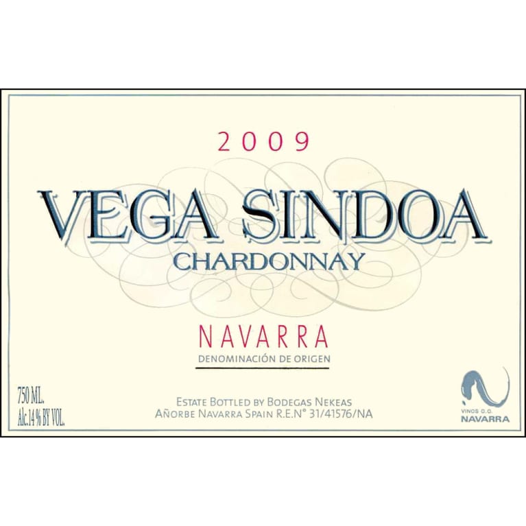 Vega Sindoa 2009 Chardonnay (Navarra)