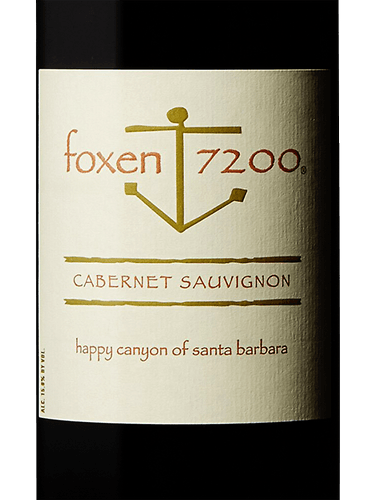 Foxen 7200 2013 Vogelzang Vineyard Cabernet Sauvignon (Happy Canyon of Santa Barbara)