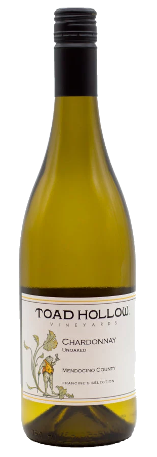 Toad Hollow 2016 Francine's Selection Unoaked Chardonnay (Mendocino County)