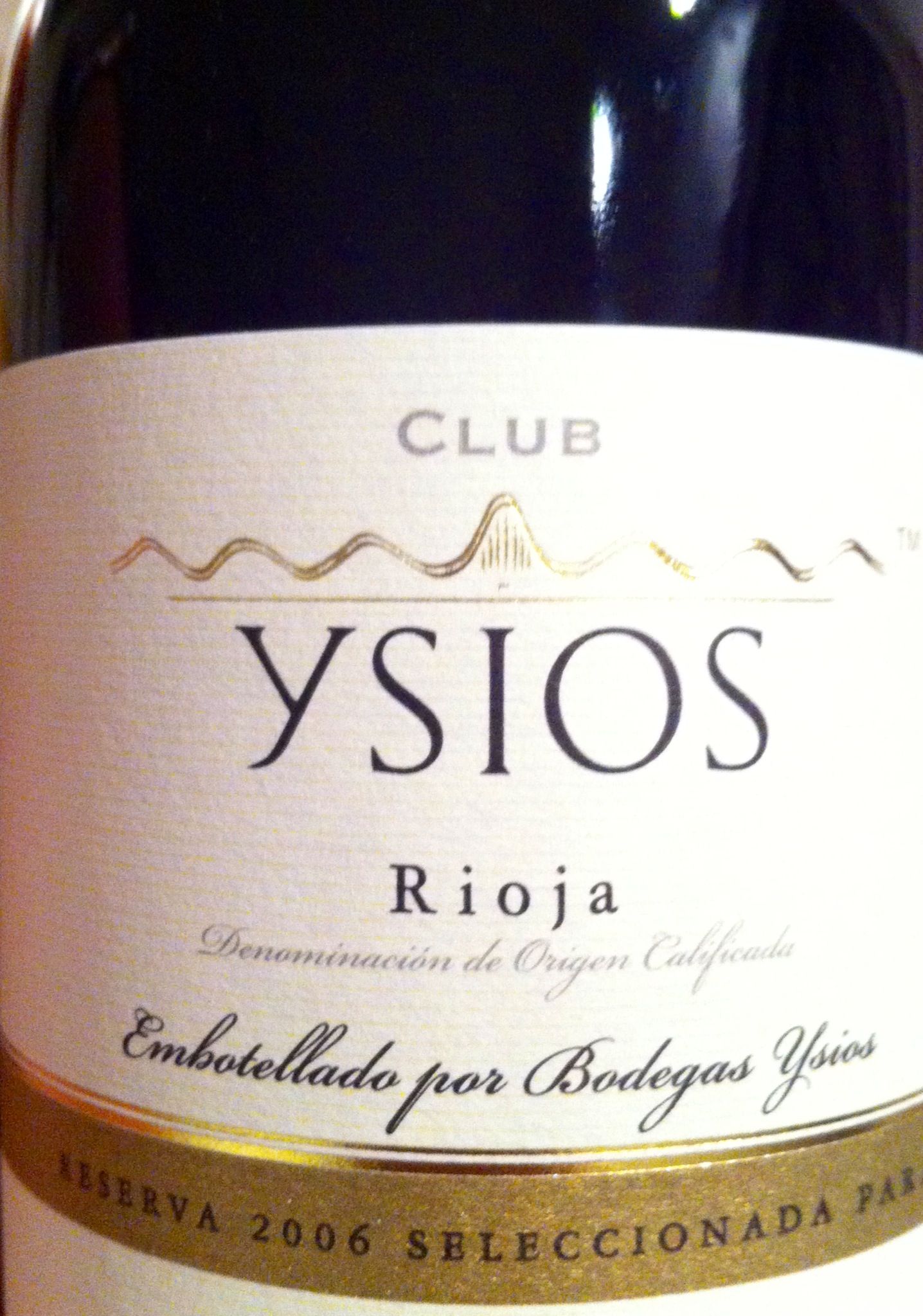 Ysios 2006 Reserva (Rioja)