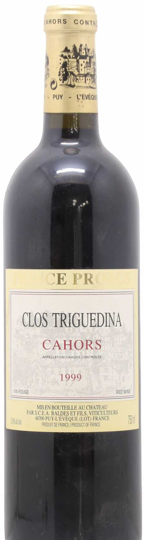 Jean-Luc Baldès 2012 Clos Triguedina Les Galets Malbec (Cahors)